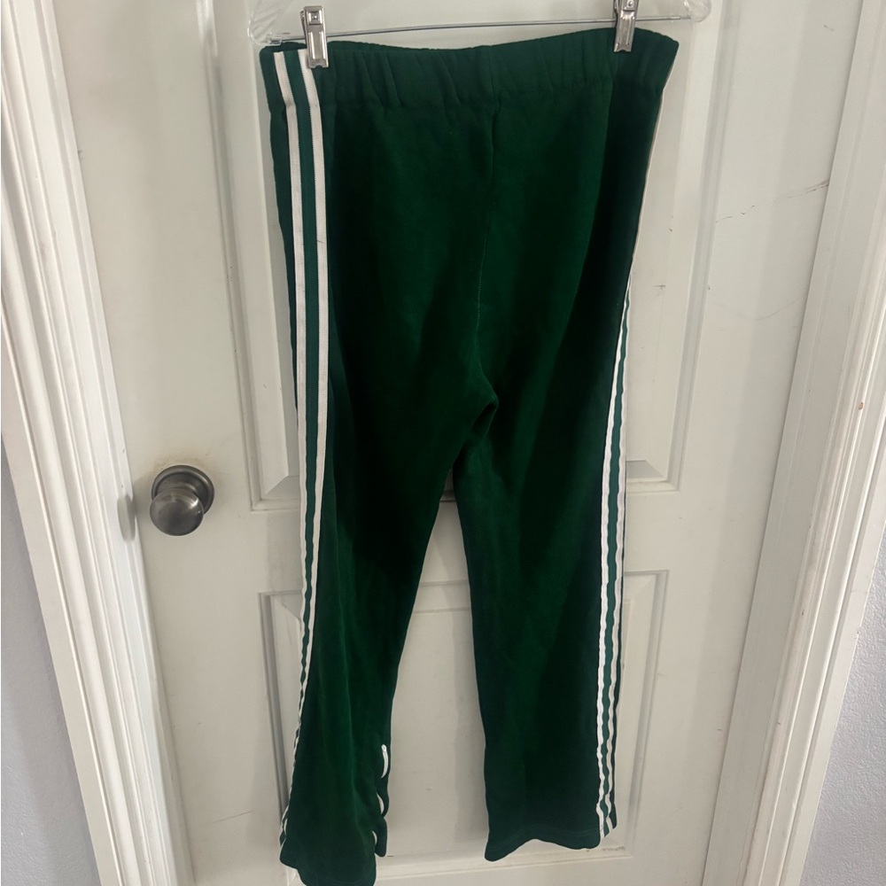 Green woman’s small 60’s or 70’s vintage pants Bottoms with zippers